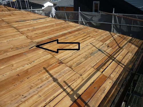 瓦屋根解体工事　大型ﾘﾌｫｰﾑ