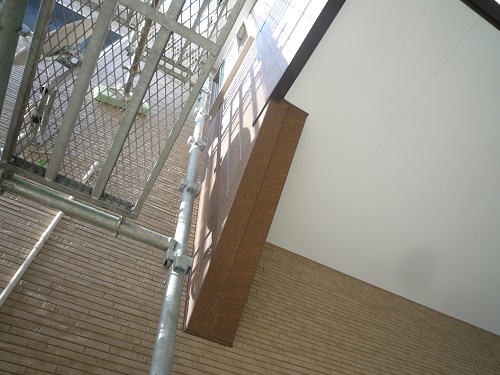 外壁張り　張り分け　飾り部