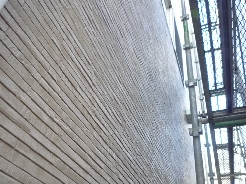 外壁張り工事　外壁張り