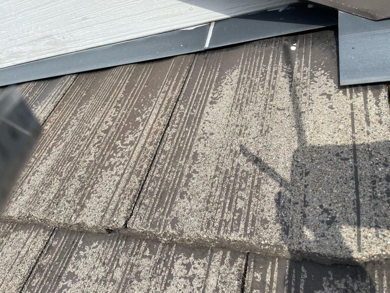 瓦の割れ　現地調査