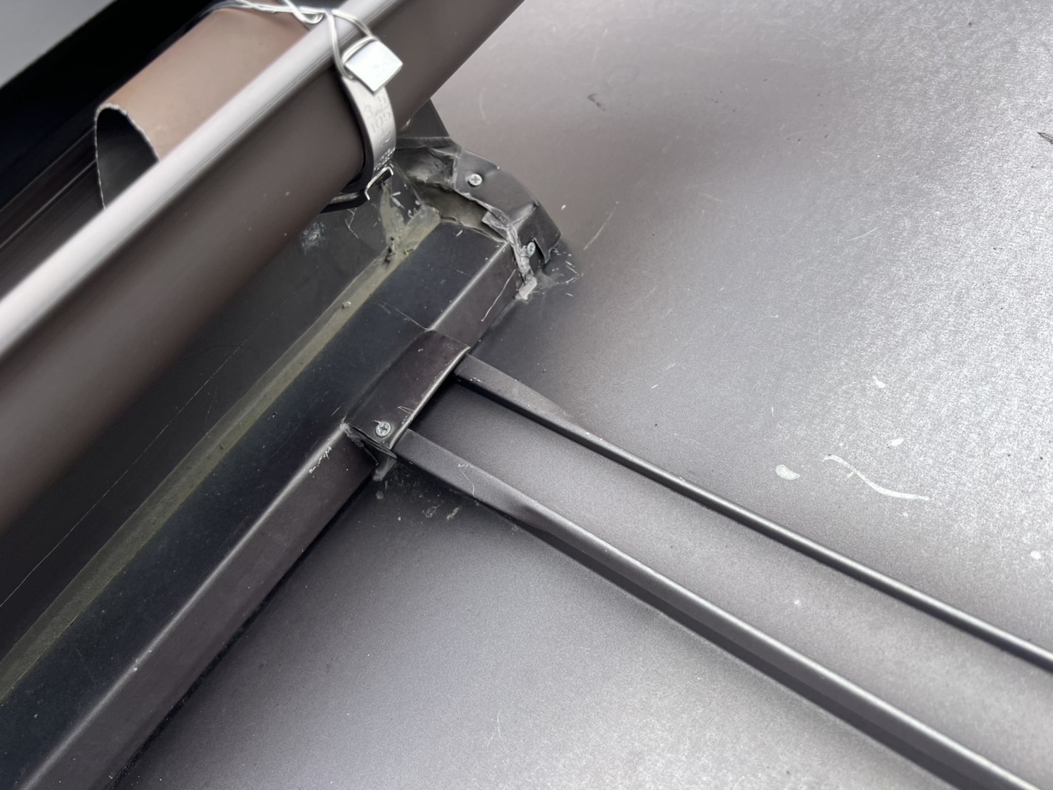 雨漏れ　現地調査