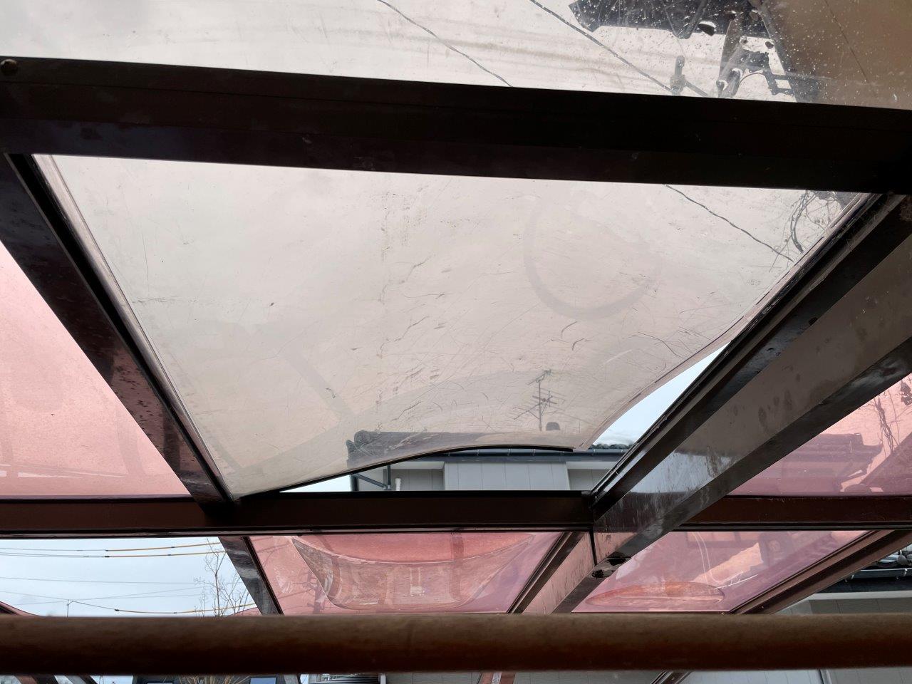 カーポート屋根張り替え