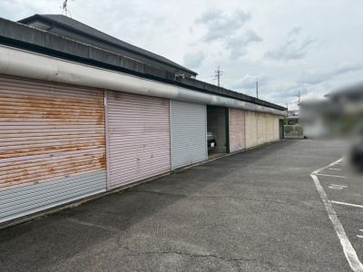 田原本町で劣化したガレージ屋根の現状