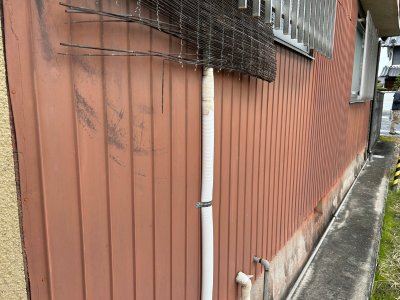 トタン表面の色ムラ・変色