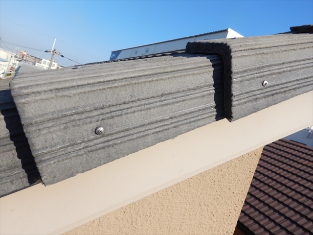 ケラバ施工完了