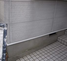 外壁　洗浄完了