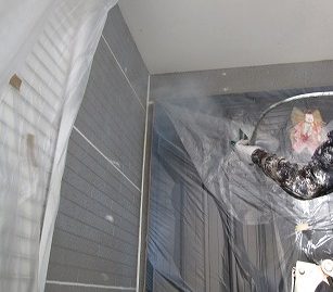 外壁　シーラー塗布