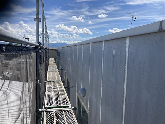 コーキング完了