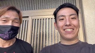 お客様との写真