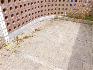 レンガ　アフター