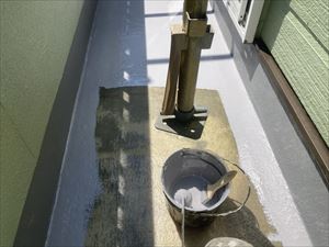 FRP防水　上塗り