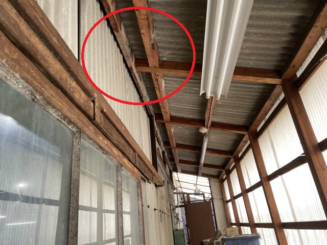 雨漏り箇所３