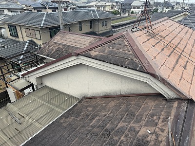 カラーベスト屋根の状態
