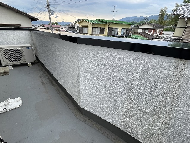 ベランダ笠木現状