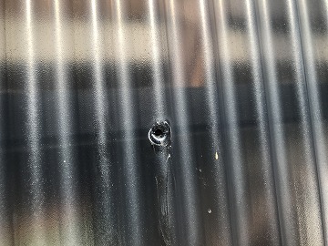 既存フック撤去