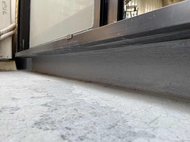 バルコニー現場写真