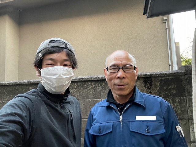 お客様との写真