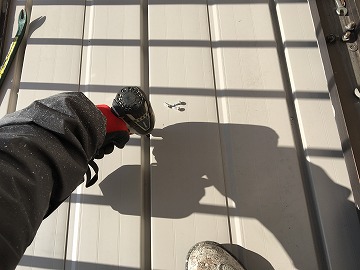 ベランダデッキ固定