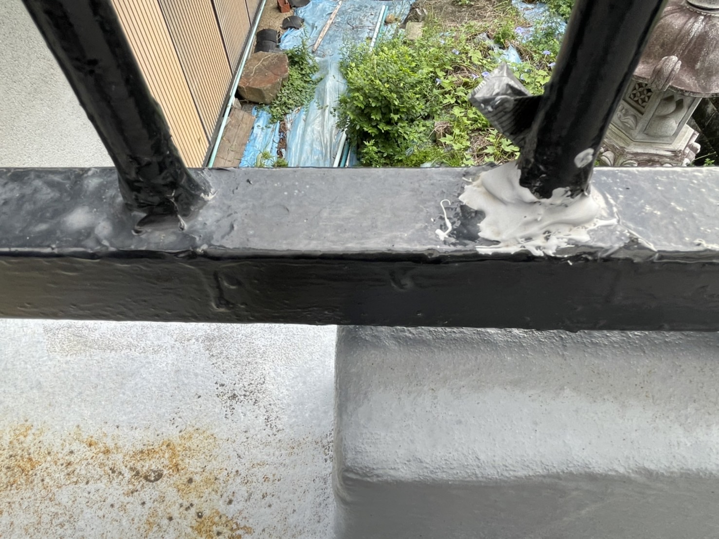 ベランダ手摺り