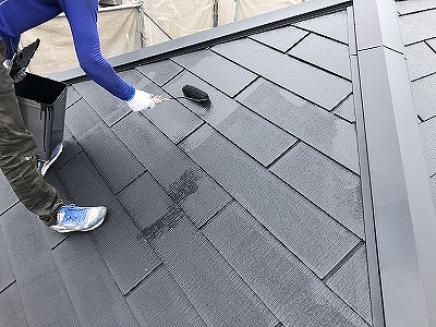 生駒市屋根塗装工事