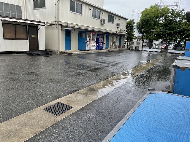 アスファルト　現場調査