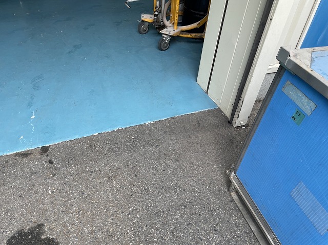 工場　アスファルト　現場調査