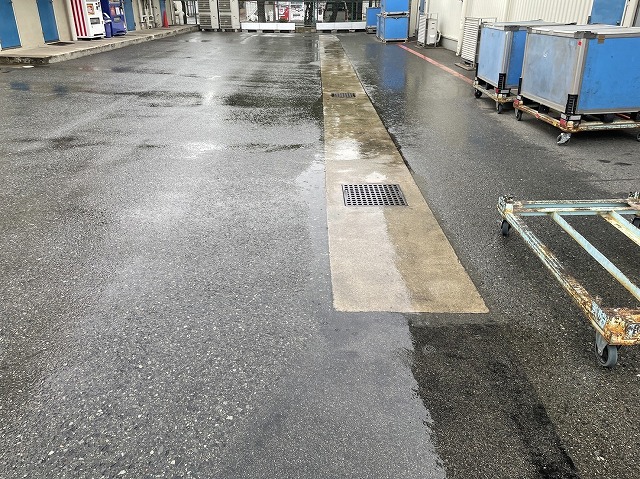 アスファルト　現場調査