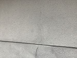 外壁　浮きひび割れ現状