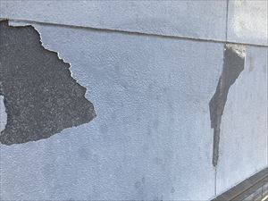 外壁　浮き部分ケレン