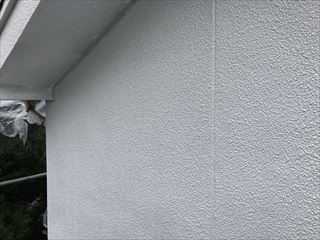 モルタル外壁　下塗り完了