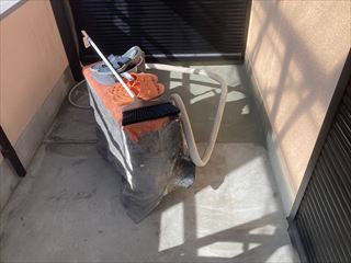 ベランダ　下地処理