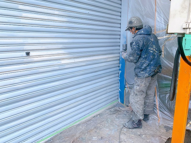 シャッター塗装