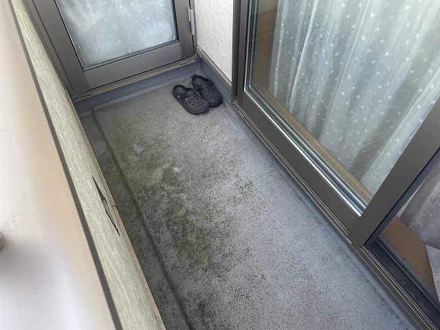 ベランダの現状