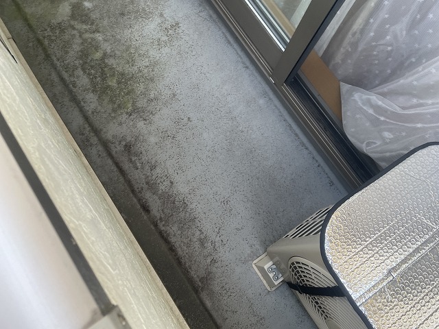 ベランダの現状