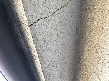 軒天井　クラック