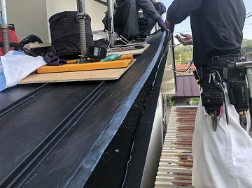 板金屋根カバー工事