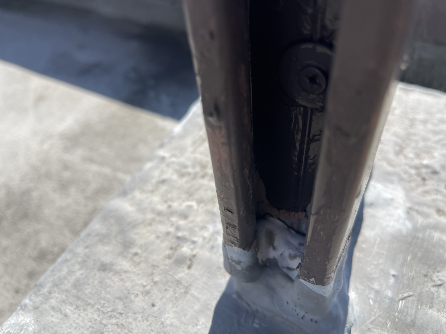 屋上防水のコーキング