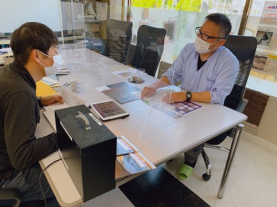 大和郡山市事務所で打ち合わせ