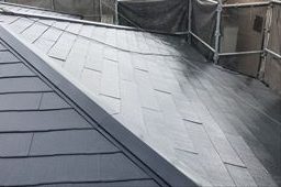 屋根　塗装完了