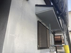 外壁　洗浄完了