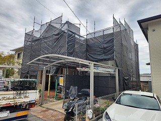 生駒市仮設足場工事