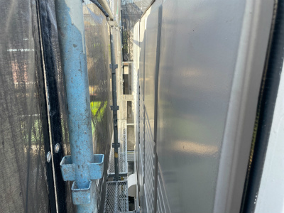 外壁　洗浄完了