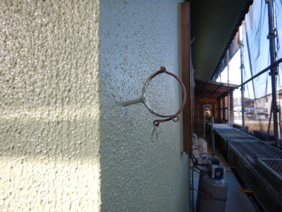 雨樋　既存金具撤去