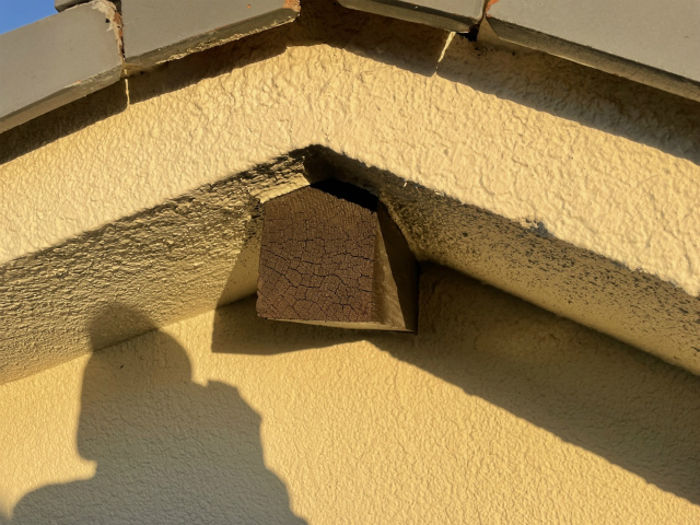 雨漏り原因箇所2