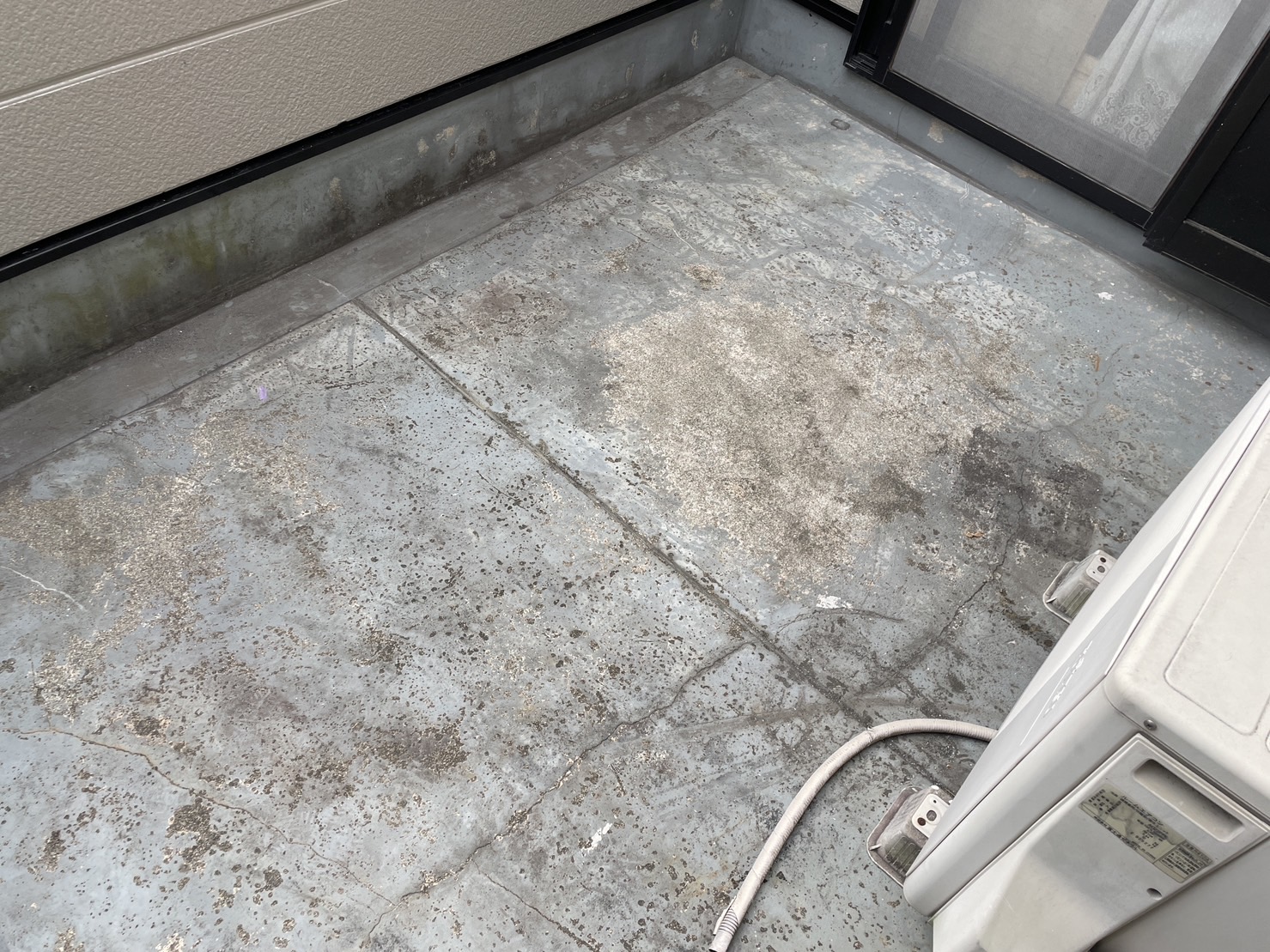 ベランダの現状