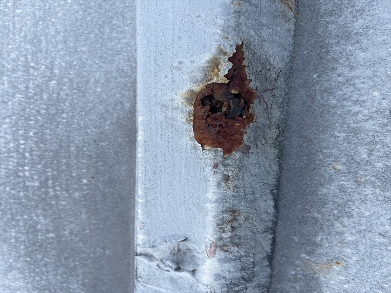 屋根のサビ