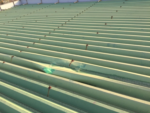 工場折半屋根交換工事