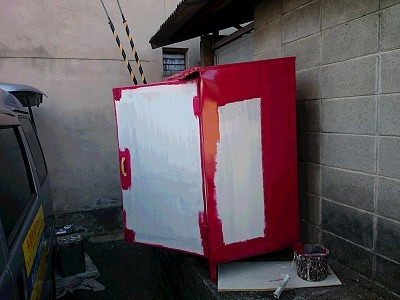 ウレタン塗装1回目