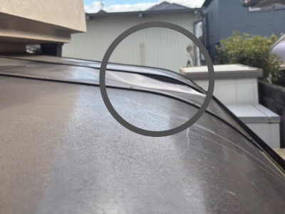 アクリル板ヘコミ