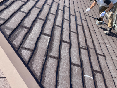 屋根材の縁切り